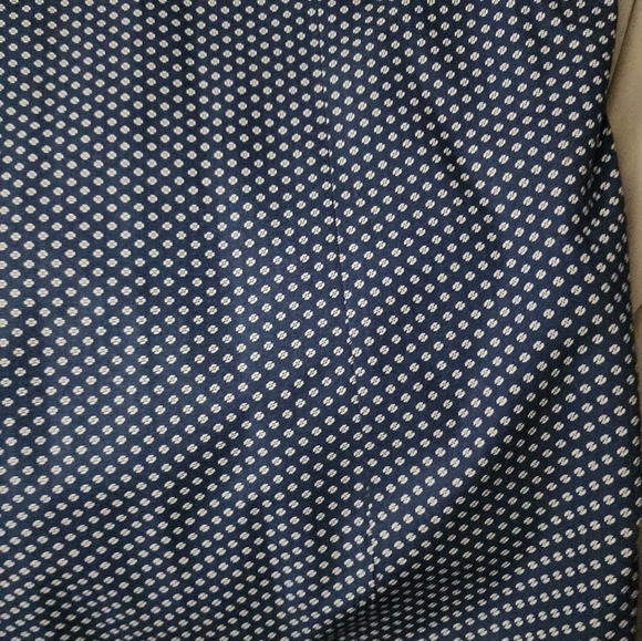 Express Fitted XL 17.5 Flower Geometric Design Dress Shirt - Picture 16 of 16